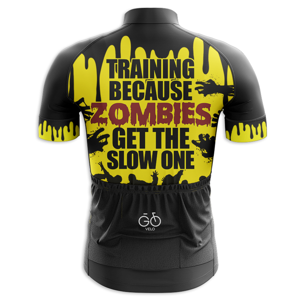 Slow Zombie Cycling Jersey Short Sleeve