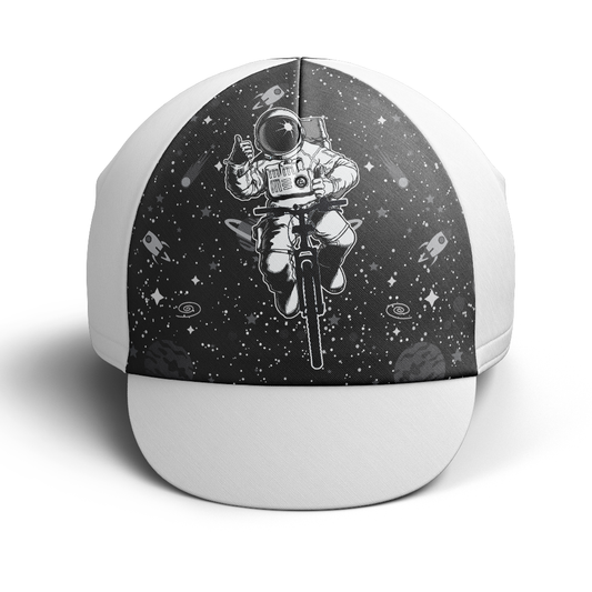 Space White Cycling Cap