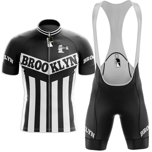Retro Brooklyn Cycling Kit with Free Cap