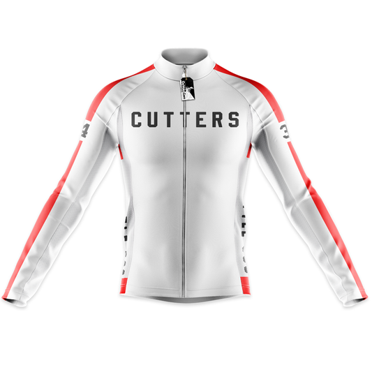 Cutters Retro Long Sleeve Cycling Jersey