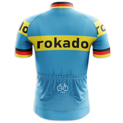 Retro Rokado Vintage Short Sleeve Cycling Jersey