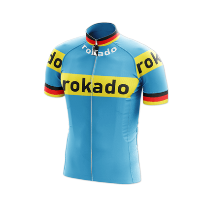 Retro Rokado Vintage Short Sleeve Cycling Jersey