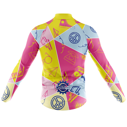 Pop Culture Long Sleeve Cycling Jersey