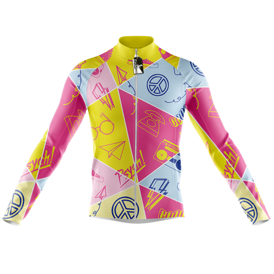 Pop Culture Long Sleeve Cycling Jersey
