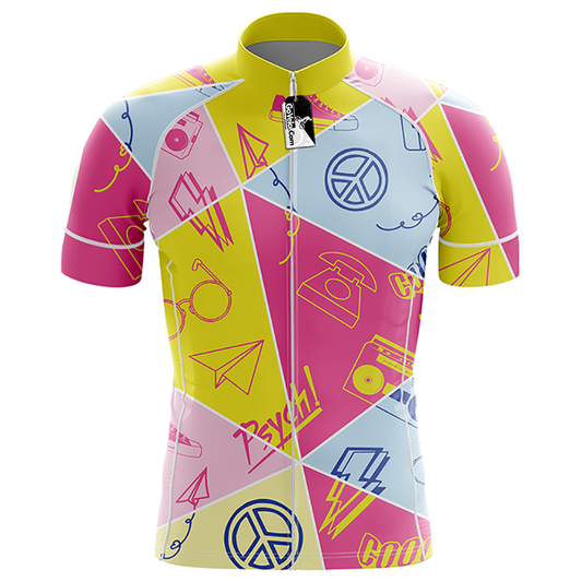 Pop Culture Short Sleeve Cycling Jersey