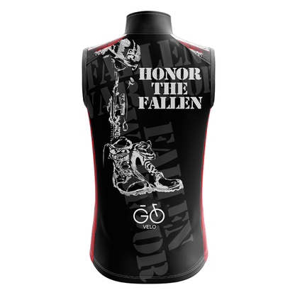 Honor the Fallen Warrior Sleeveless Cycling Jersey