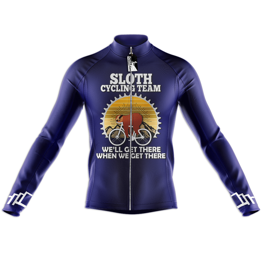 Sloth Long Sleeve Cycling Jersey