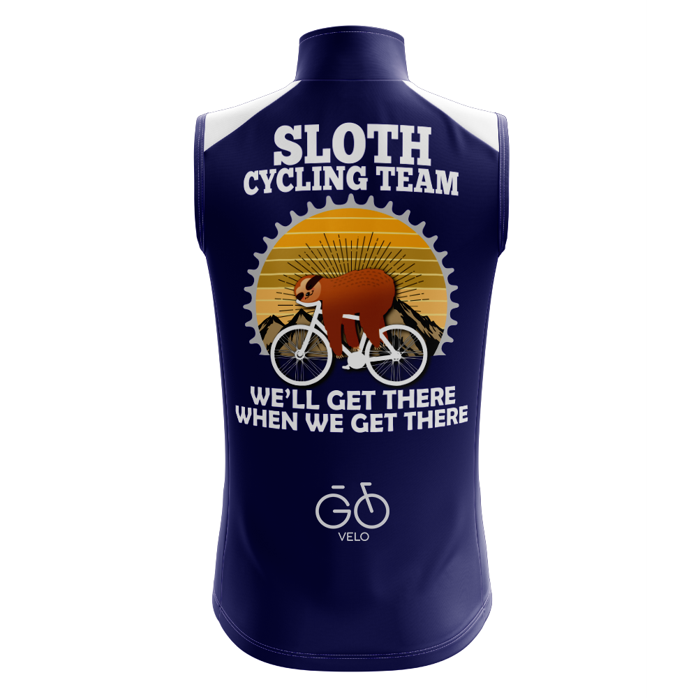 Sloth Sleeveless Cycling Jersey
