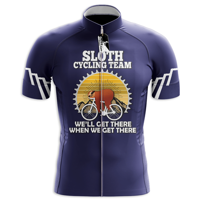 Sloth Short Sleeve Cycling Jersey