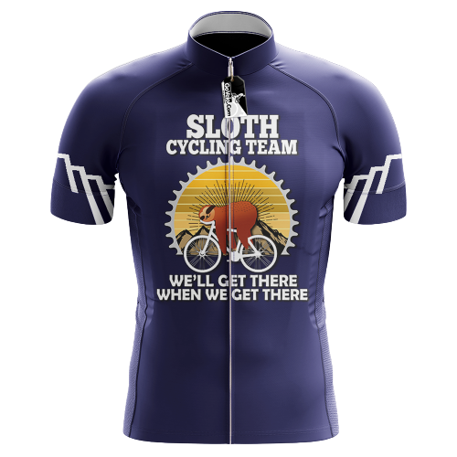 Sloth Short Sleeve Cycling Jersey Kit