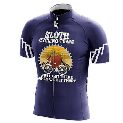 Sloth Short Sleeve Cycling Jersey