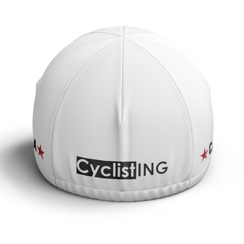 California Republic White Cycling Kit