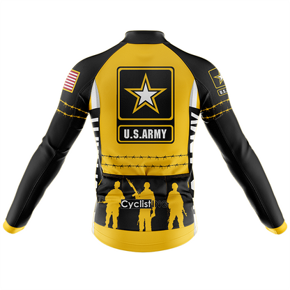 US Army Long Sleeve Cycling Jersey