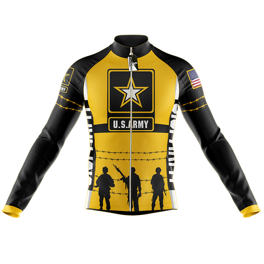 US Army Long Sleeve Cycling Jersey