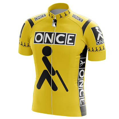 Retro Once Cycling Jersey Short Sleeve