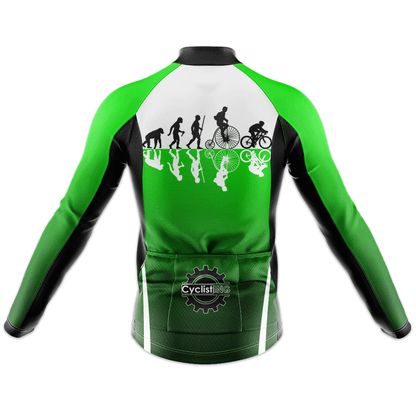 The Evolution Long Sleeve Cycling Jersey