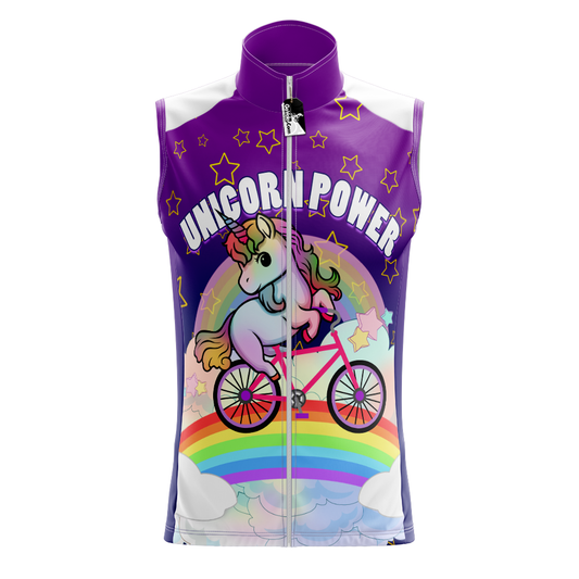 Unicorn Power Sleeveless Cycling Jersey