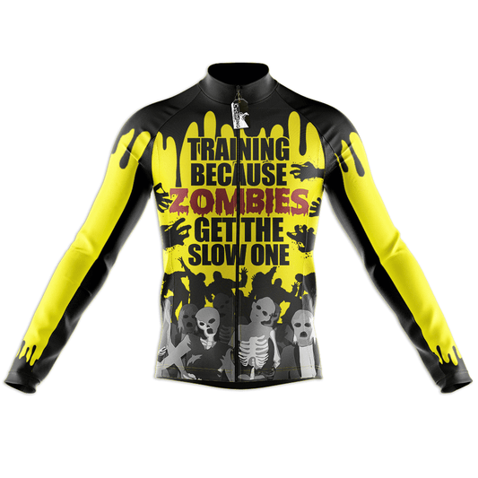 Slow Zombie Long Sleeve Cycling Jersey