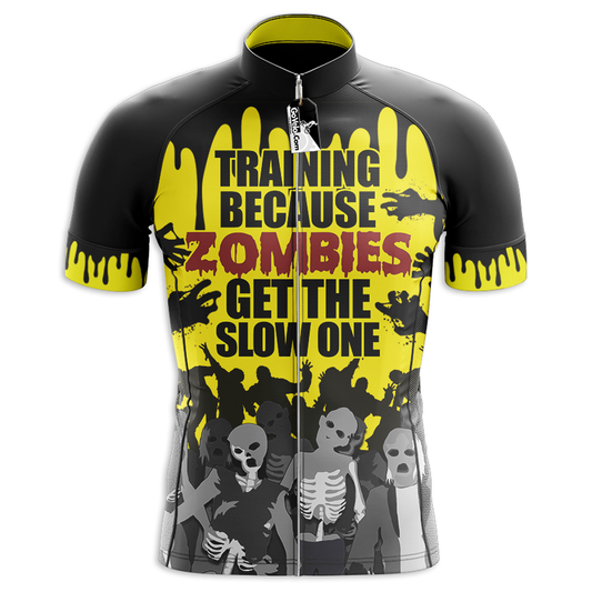 Slow Zombie Cycling Jersey Short Sleeve