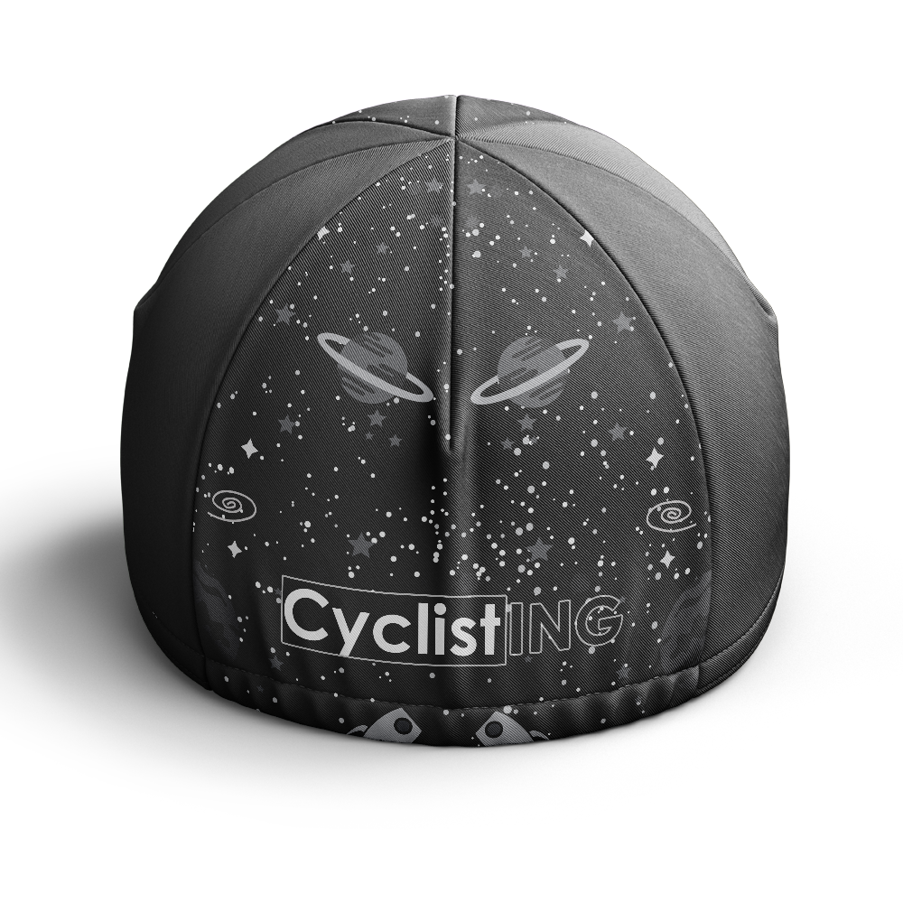 Space Black Cycling Cap