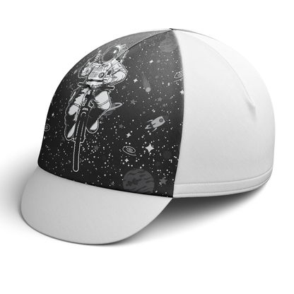 Space White Cycling Cap