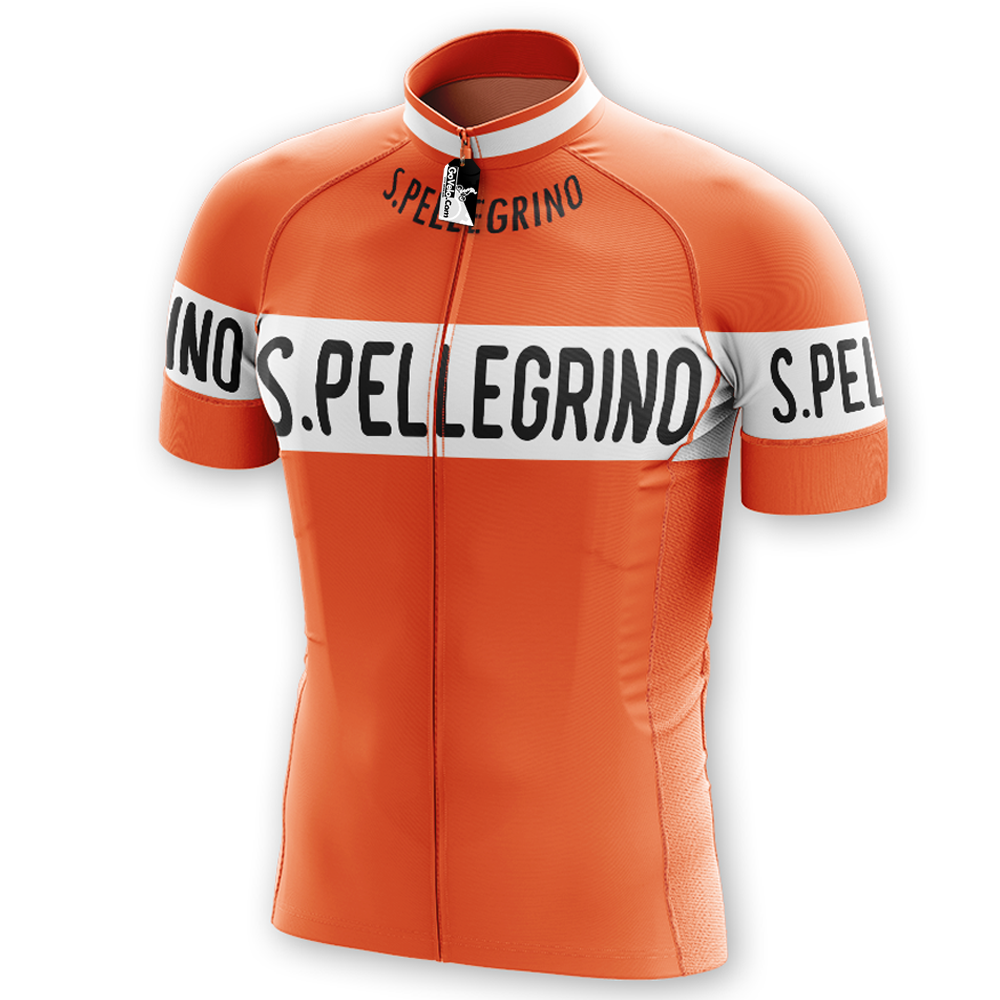 San Pellegrino Retro Short Sleeve Cycling Jersey