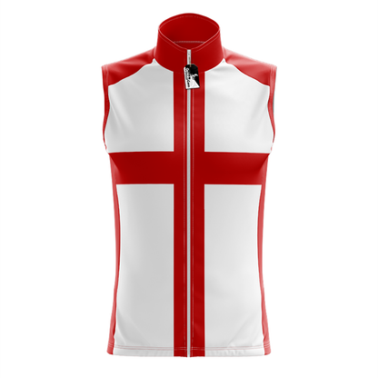 England Sleeveless Cycling Jersey