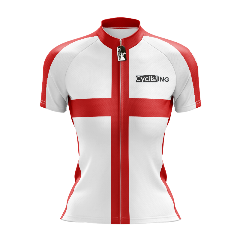England Short Sleeve Cycling Jersey
