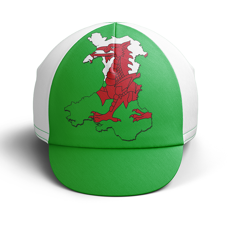 Wales Kurzarm-Radtrikot-Set
