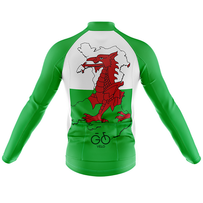 Wales Long Sleeve Cycling Jersey