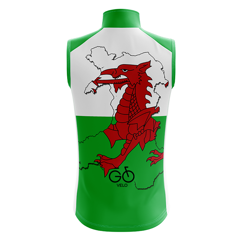 Wales Sleeveless Cycling Jersey