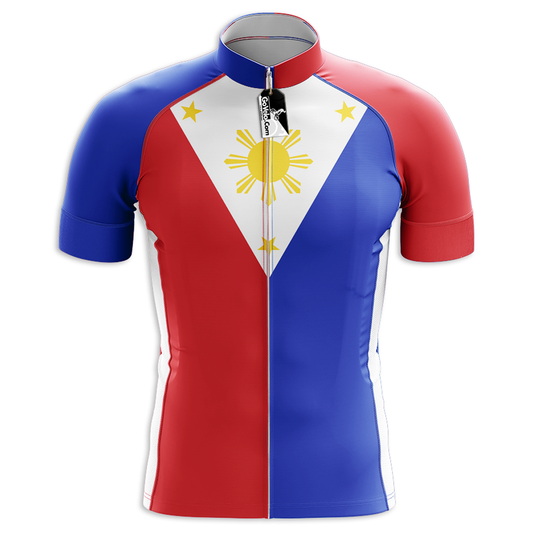Philippines Short Sleeve Cycling Jersey