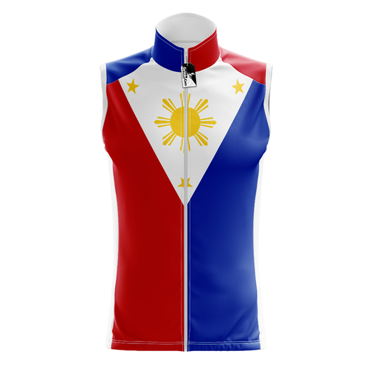 Philippines Sleeveless Cycling Jersey