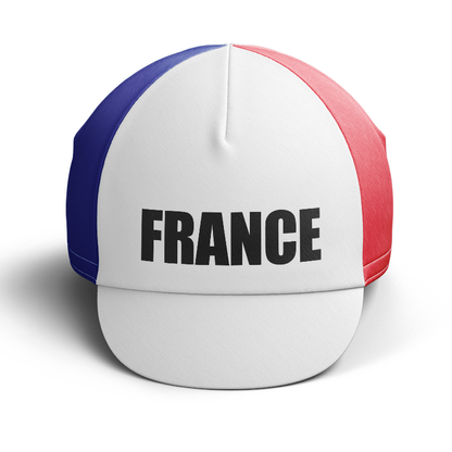 Frankreich-Fahrradset mit Gratis-Kappe