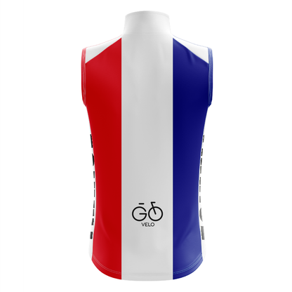 France Sleeveless Cycling Jersey