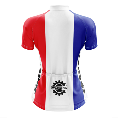 France Short Sleeve Cycling Jersey