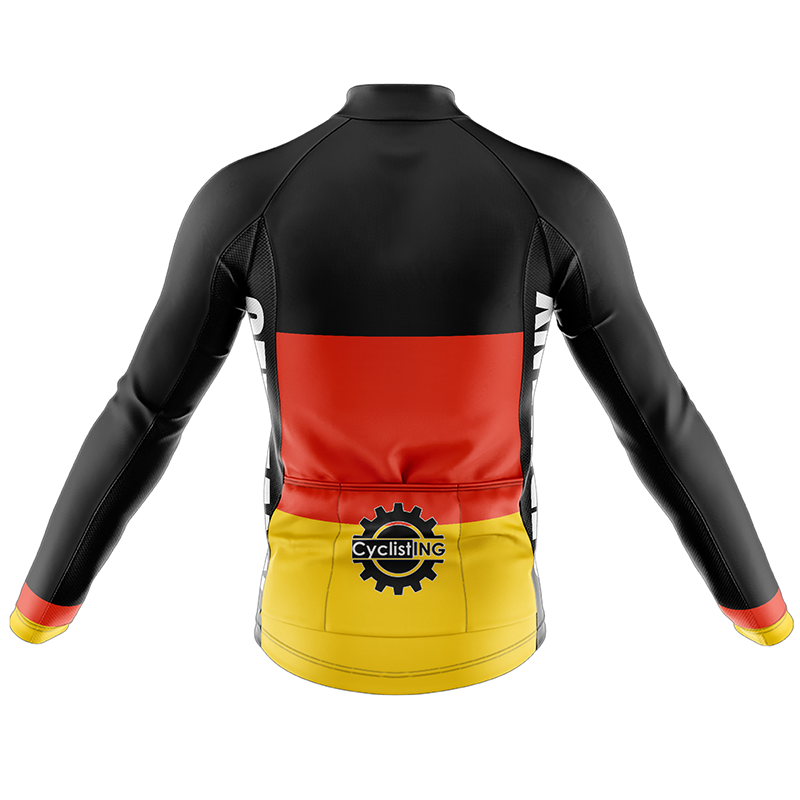 DeutschlandLong Sleeve Cycling Jersey