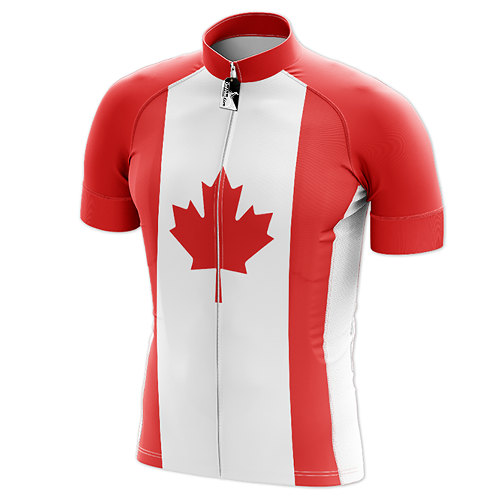 Canada Short Sleeve Cycling Jersey