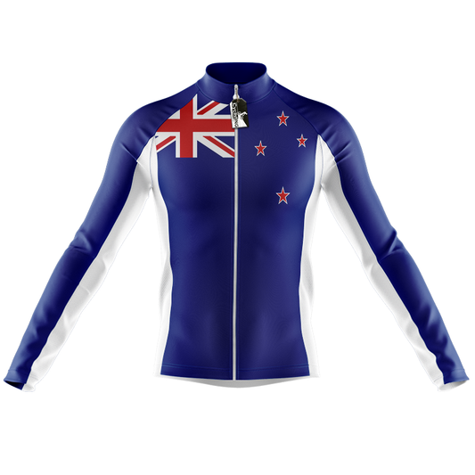 New Zealand Long Sleeve Cycling Jersey
