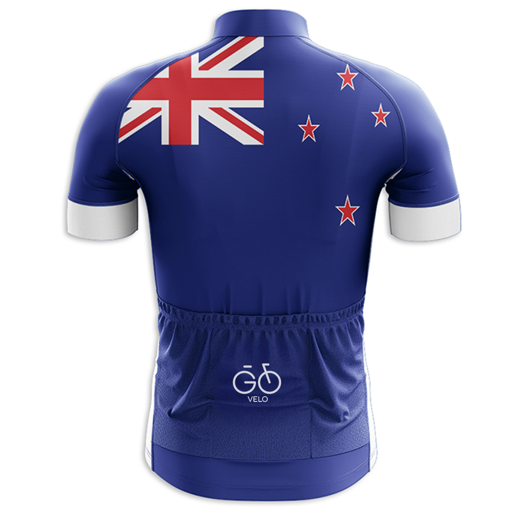 New Zealand Short Sleeve Cycling Jersey