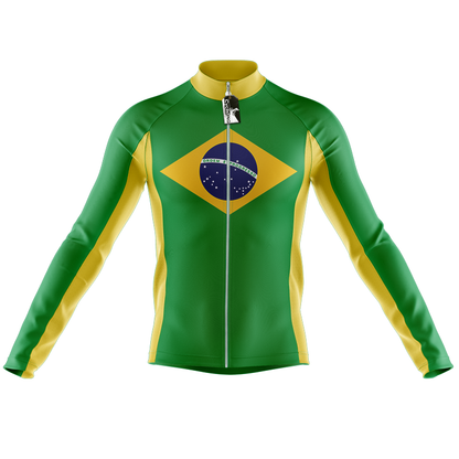 Brazil Long Sleeve Cycling Jersey