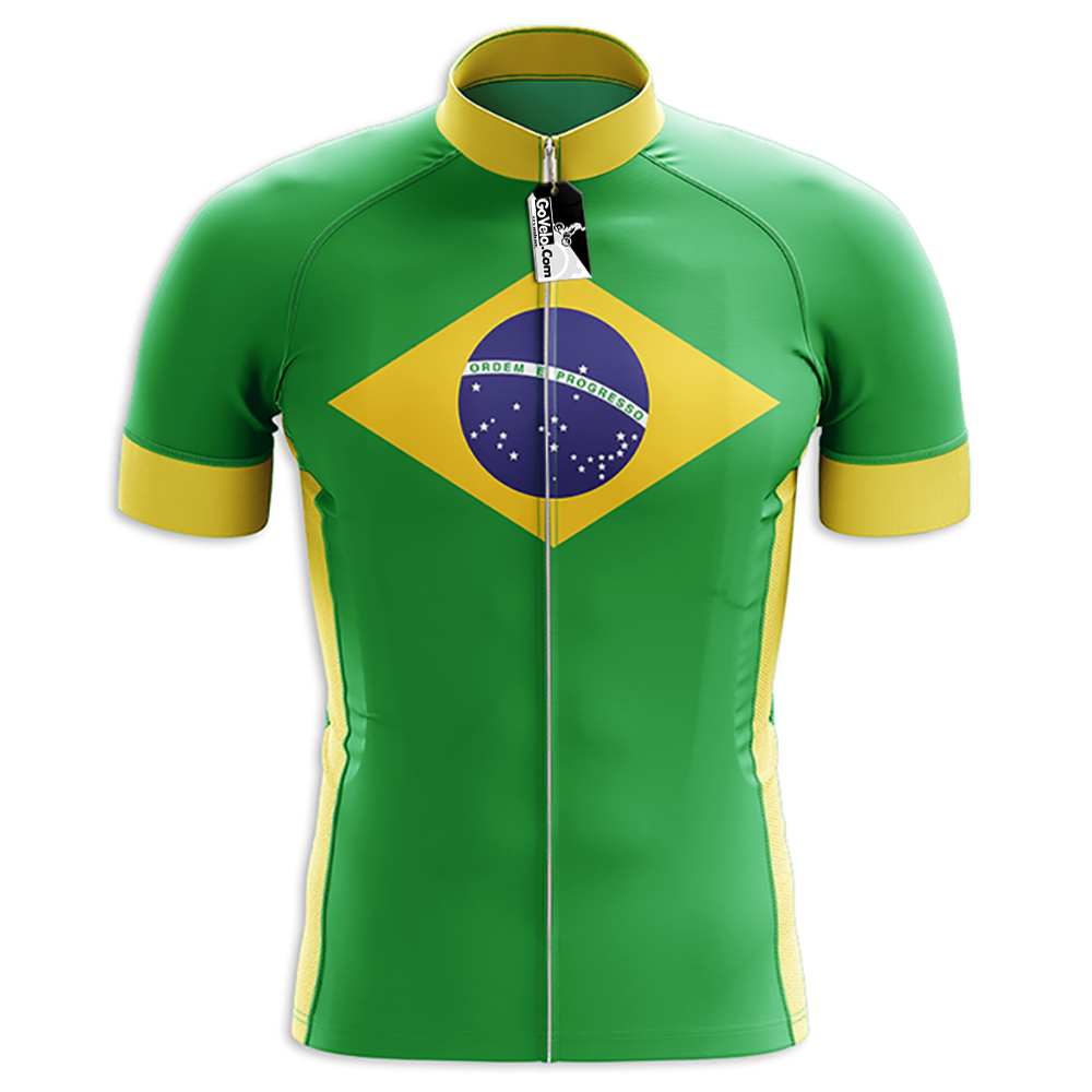 Brazil Short Sleeve Cycling Jersey