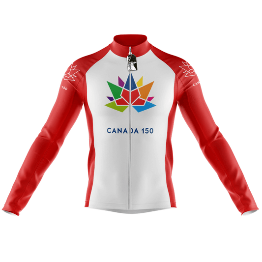 Canada 150 Long Sleeve Cycling Jersey