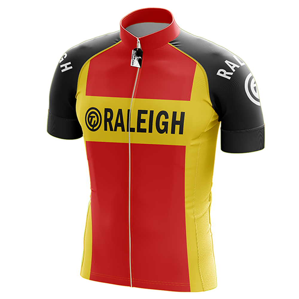 Ti Raleigh Retro Cycling Jersey Short Sleeve