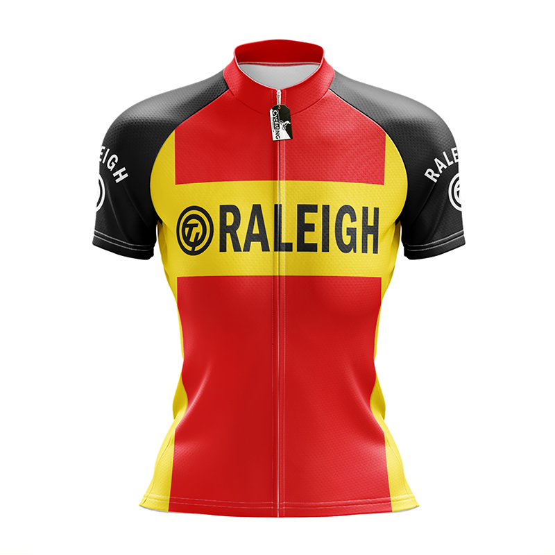 Ti Raleigh Retro Cycling Jersey Short Sleeve