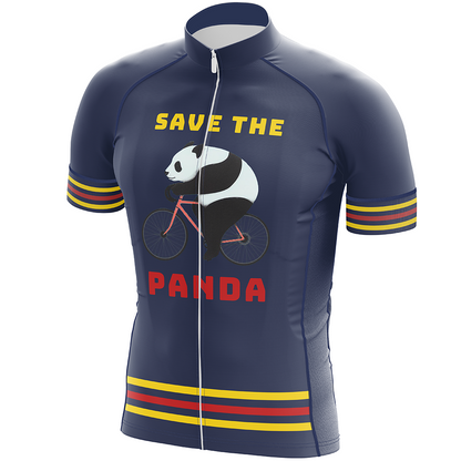 Save the Panda Short Sleeve Cycling Jersey