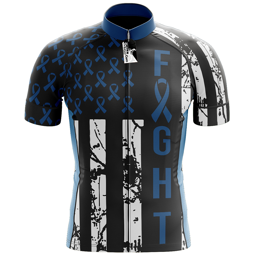 Fight Cancer Short Sleeve Cycling Jersey