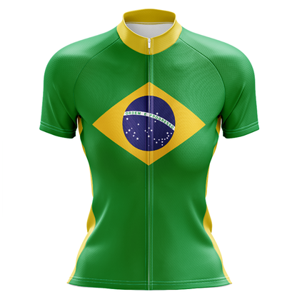 Brazil Short Sleeve Cycling Jersey