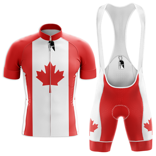 Canada Flag Cycling Kit with Free Cap
