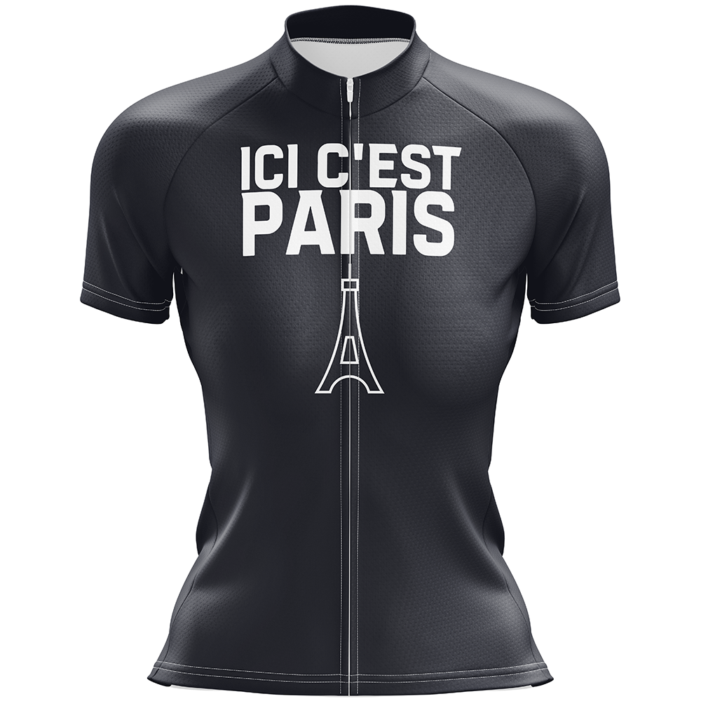ICI C'est Paris  Short Sleeve Cycling Jersey